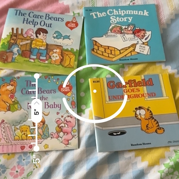 1980s Vintage Care Bears, Chipmunks, and Garfield Books - Picture 3 of 4